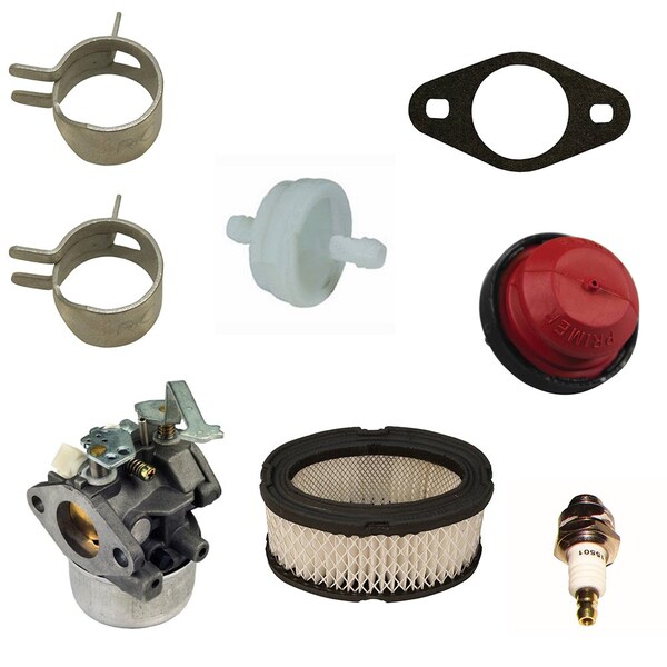 Aic Replacement Parts Carburetor Carb Kit fits Tecumseh 640152A 640023 640140 640051 640152 50-655 KT-FSC30-0003 - main